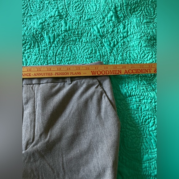 Banana Republic - Grey bootcut dress pants 14 x 32.5 - Picture 7 of 8